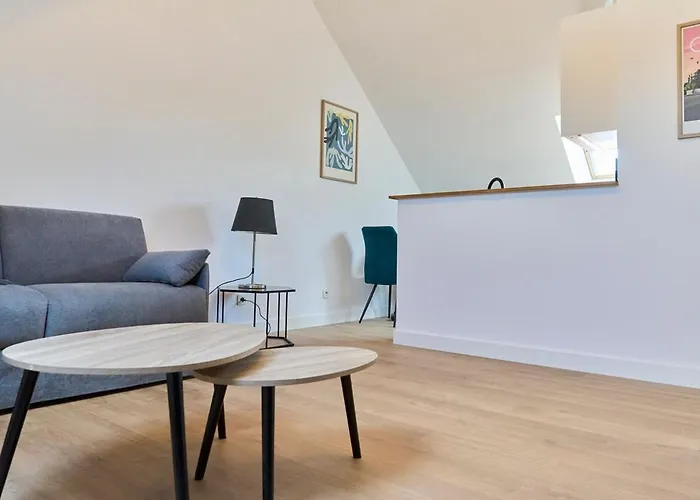 公寓 Le Carre Du Mouchoir - Authentique Et Fonctionnel *